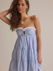 Drew Stripe Mini Dress