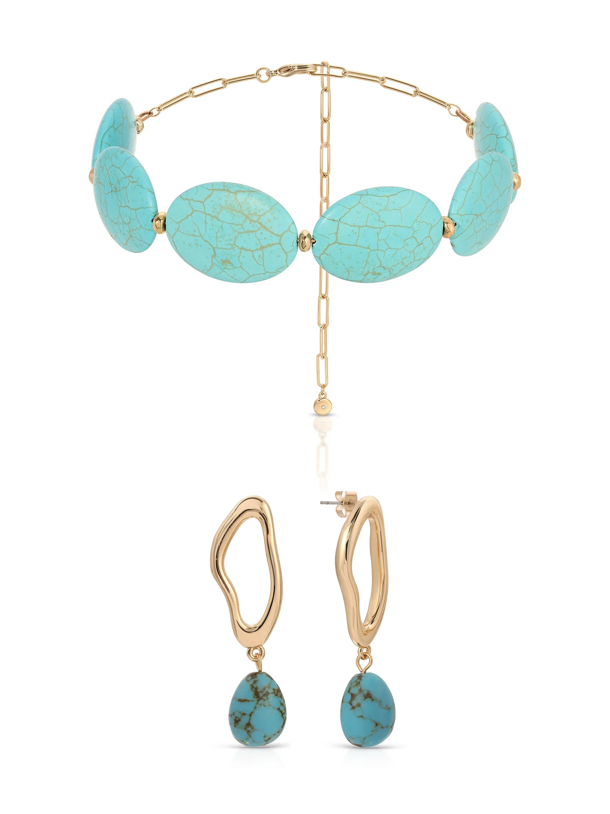 Oval Pop Turquoise Set