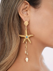 Starfish Seeker Drop Earrings