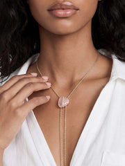 Rose Solstice Bolo Necklace