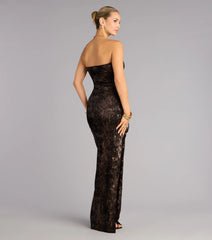 Kassandra Lace-Up Formal Dress