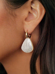 Sun-Kissed Pearl Earrings
