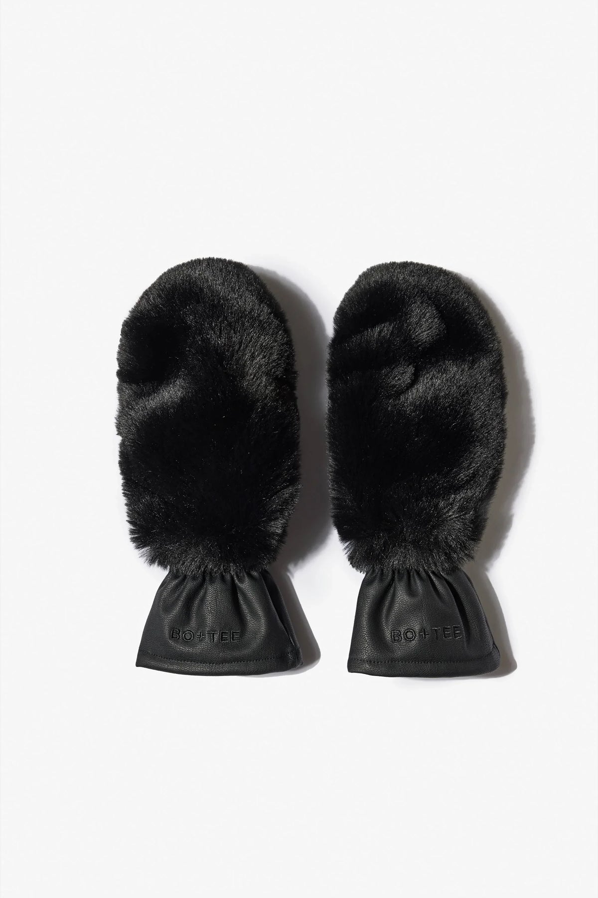Faux-Fur Gloves In Black