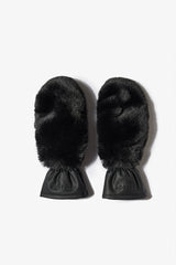 Faux-Fur Gloves In Black