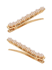 Pearl Cluster Clip Set