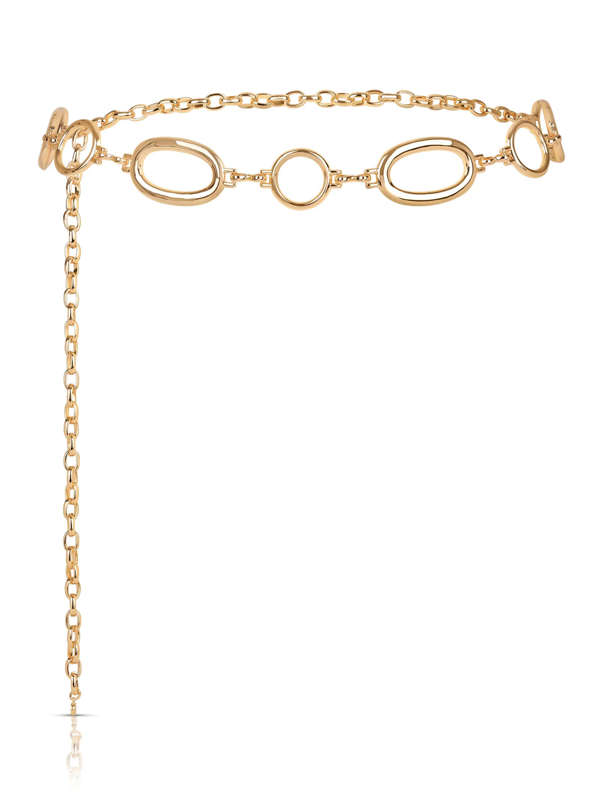 Oval Chain Belt