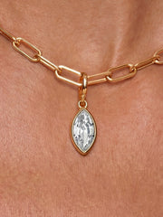Clear Crystal Charm
