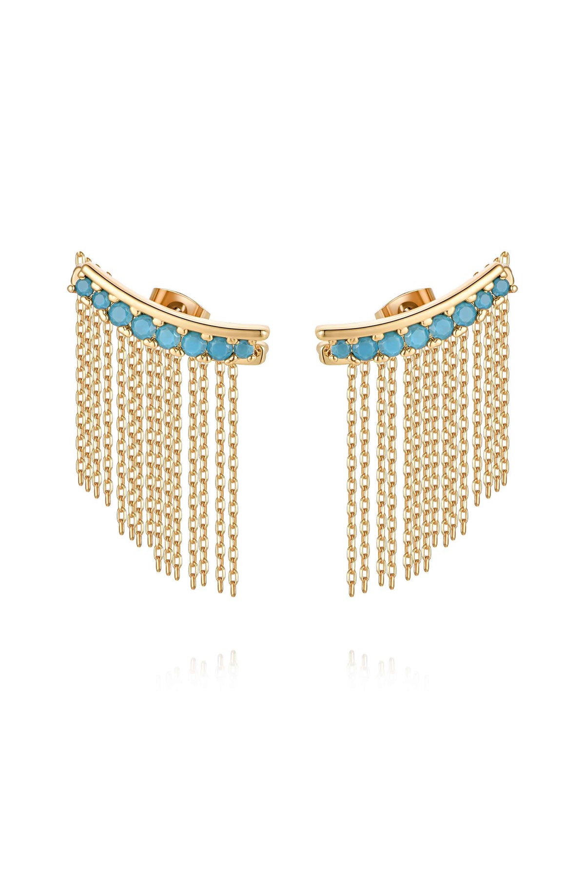 Turquoise Crystal Ear Crawler