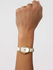 Timeless Texture Bone Leather Watch