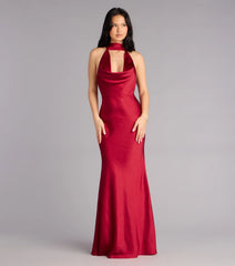 Vera Satin Mermaid Formal Dress