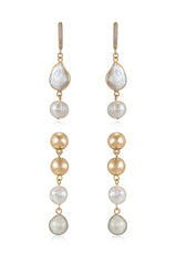 Duchess Pearl and Dangle Earrings