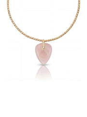 Rose Solstice Pendant Choker