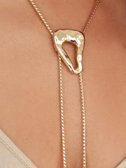 Molten Muse Bolo Necklace