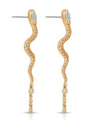 Serpentina Snake Earrings