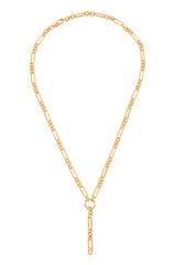 Mixed Link Chain Lariat