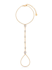 Dripping Crystal Hand Chain