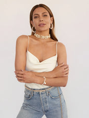 Pearl Row Choker