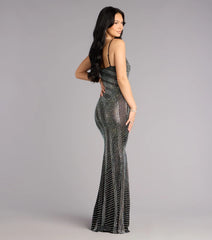 Eliana Rhinestone Mermaid Formal Dress
