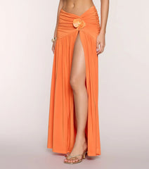 Booked For Sunset Slit Maxi Skirt
