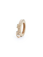 Classic Skinny Belt in Ivory