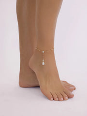 Elegant Dangle Chain Anklet