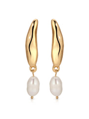 Liquid Luxe Pearl Earrings