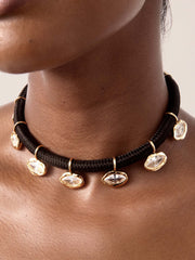 Midnight Luxe Crystal Choker