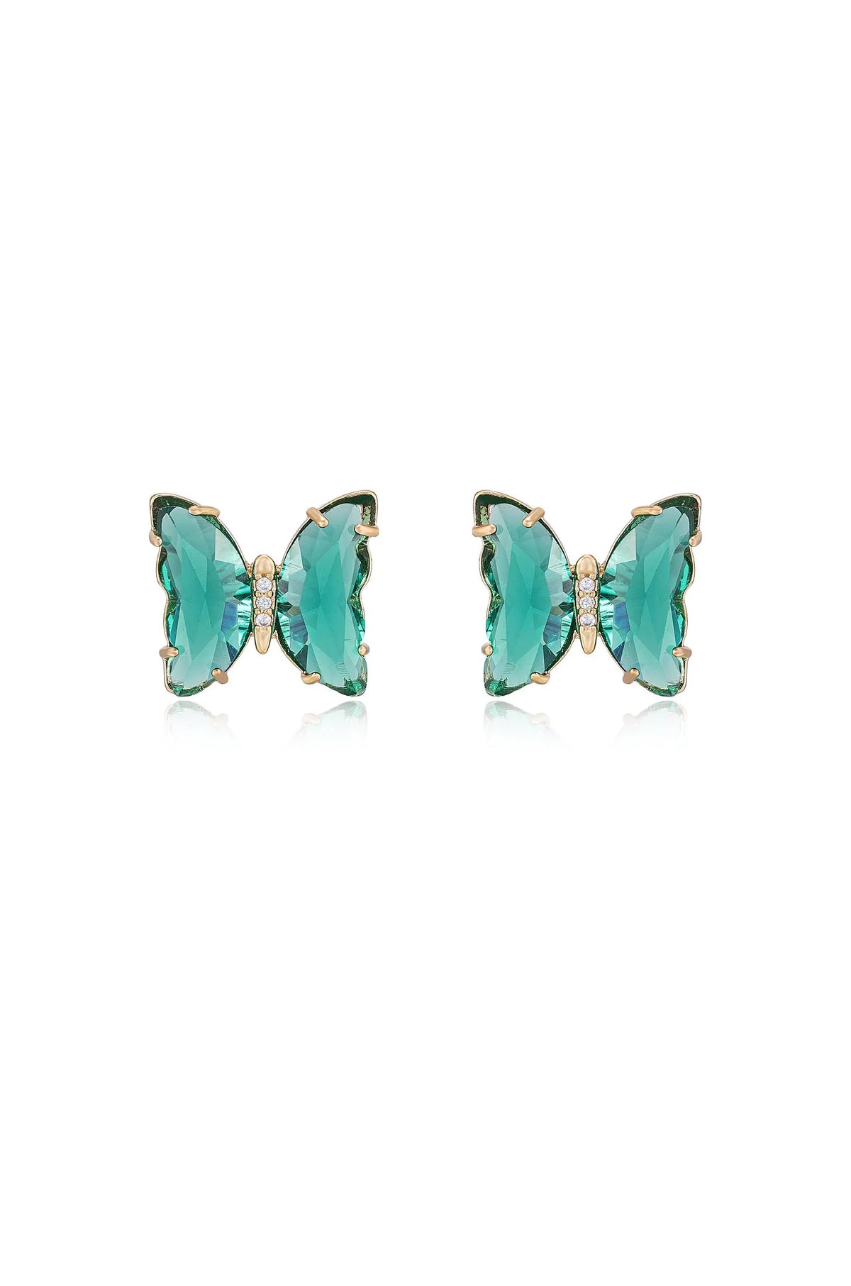 Flutter Away Crystal Earrings