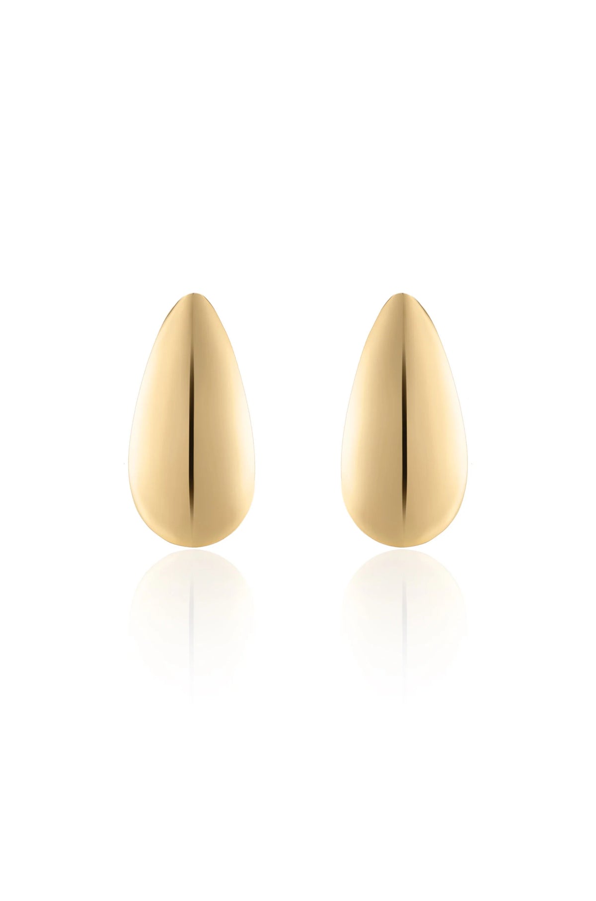 Golden Teardrop Earrings