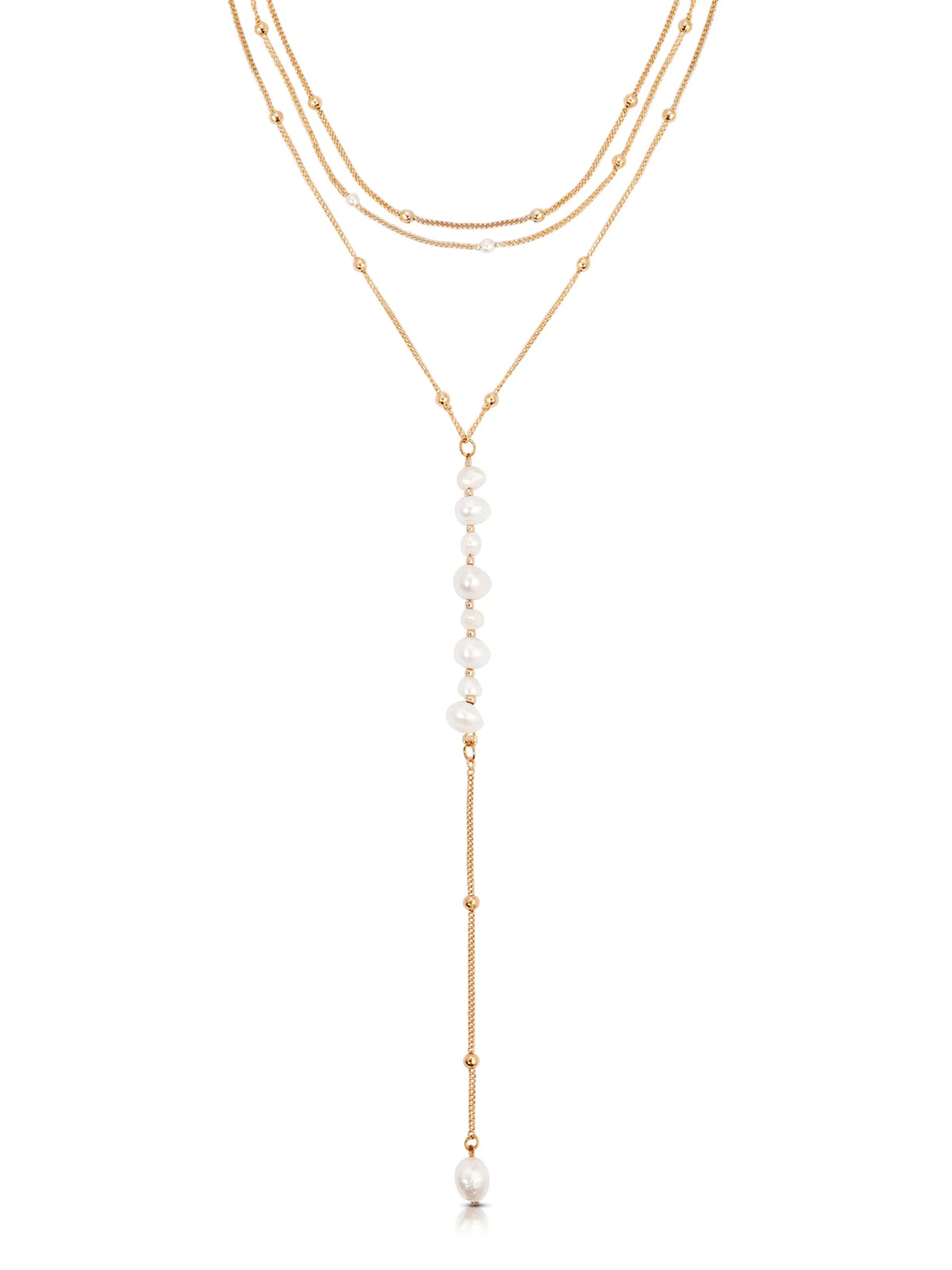 Coastal Pearl Lariat