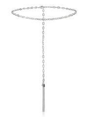 Simple Tassel Chain Belt