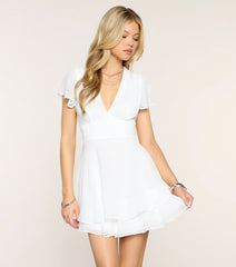 Dreamy Views Ahead Chiffon Dress