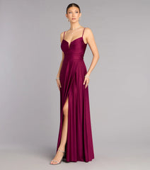 Chantel Low Back A-Line Formal Dress