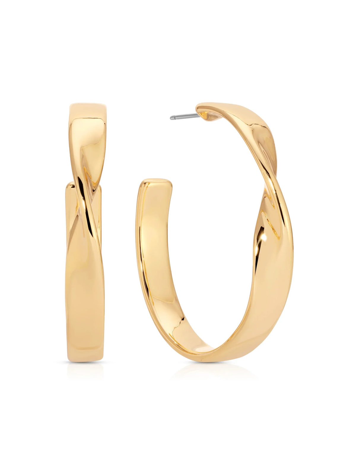 Heirloom Twist Medium Hoops