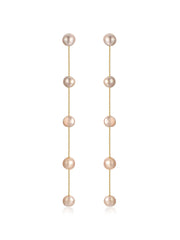 Dripping Pearl Delicate Drop Earrings
