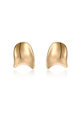 Curved Stud Earrings