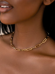 Paperclip Chain Necklace