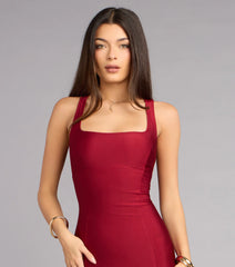 Karen Lace-Up Mermaid Formal Dress
