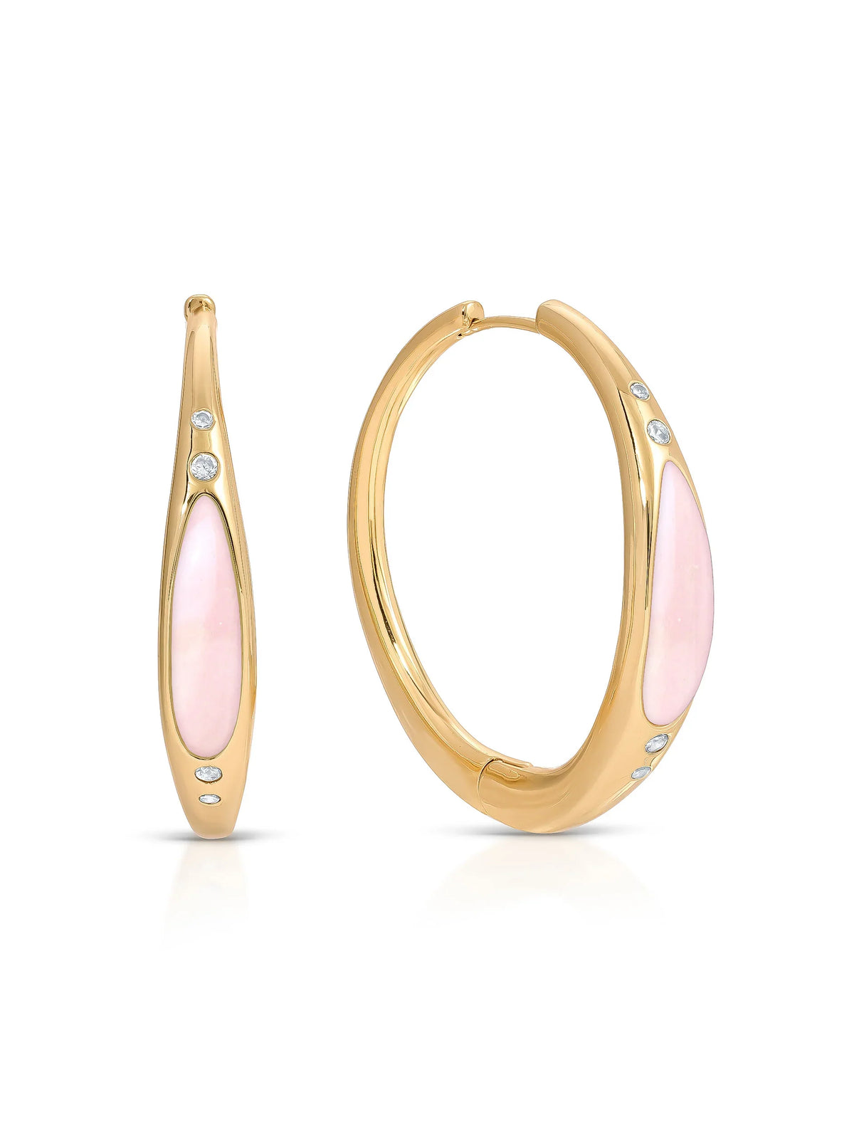 Rose Solstice Hoops