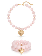 Luck and Love Set in Rose