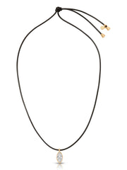 Marquise Crystal Cord Necklace