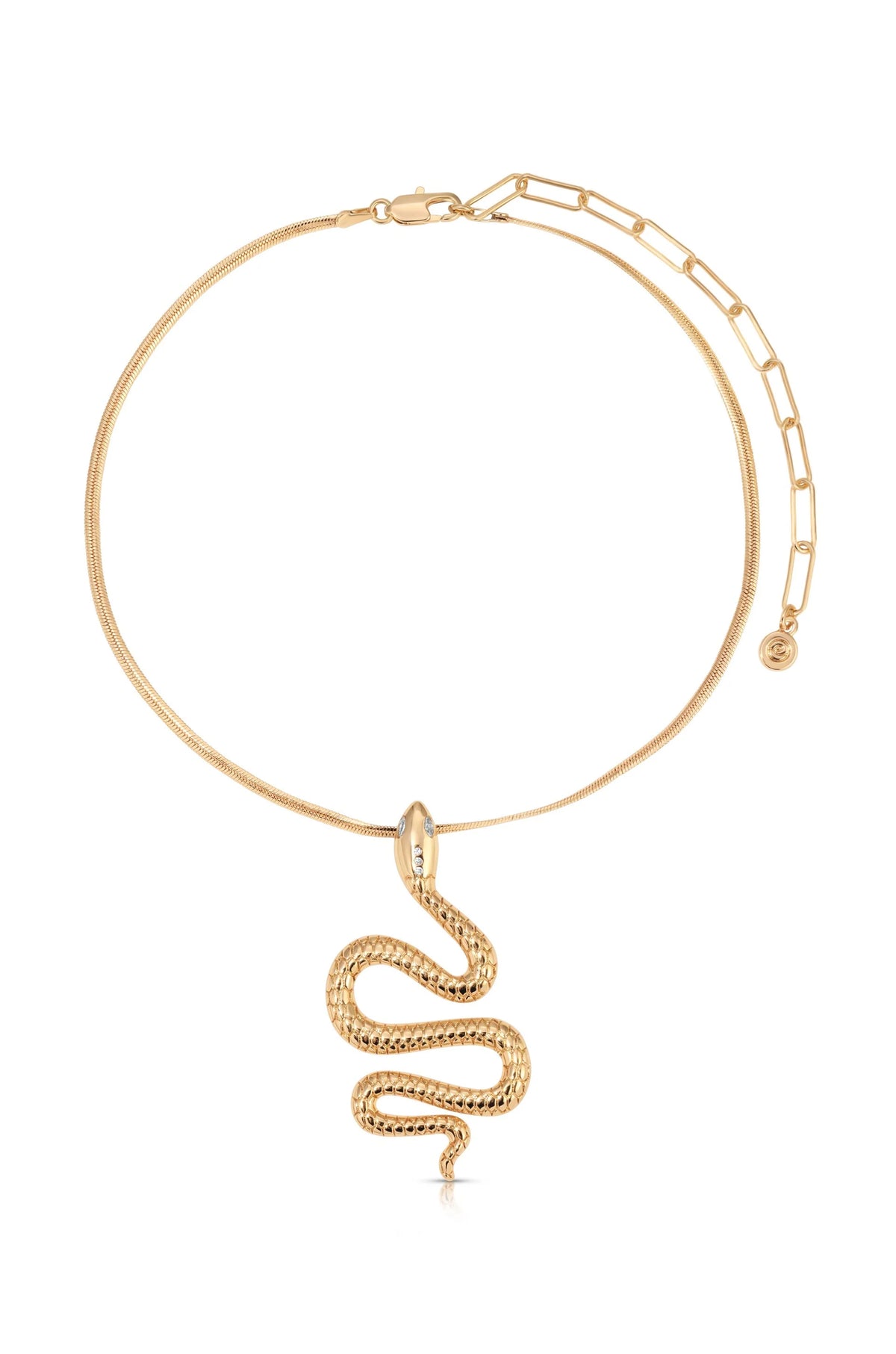 Serpentina Snake Choker Necklace