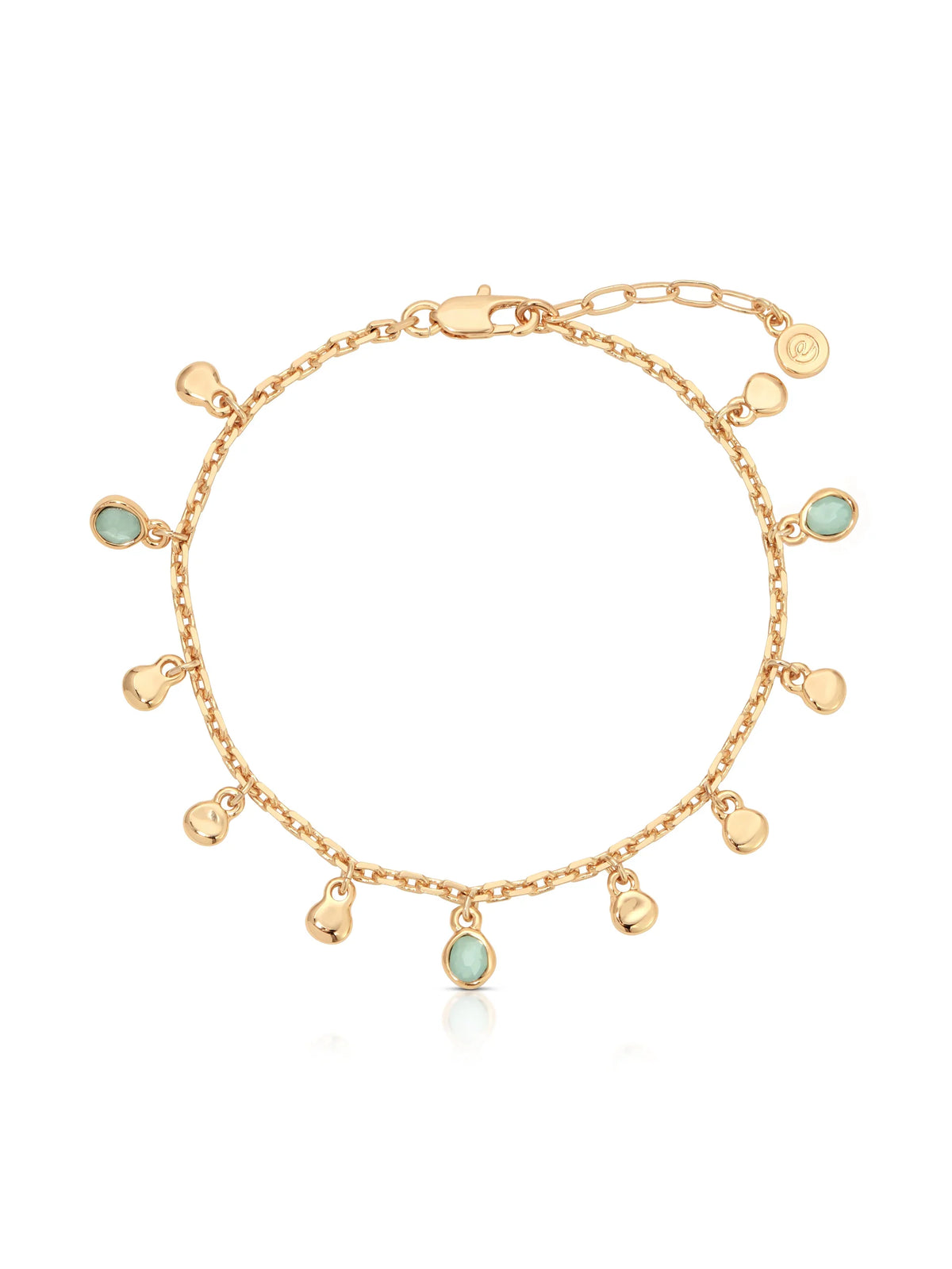 Sea Glass Anklet
