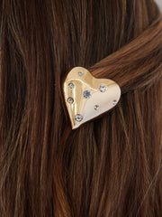 Platinum Love Barrette
