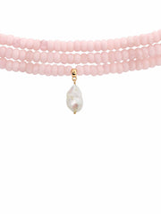 Marina Layers Rose Necklace