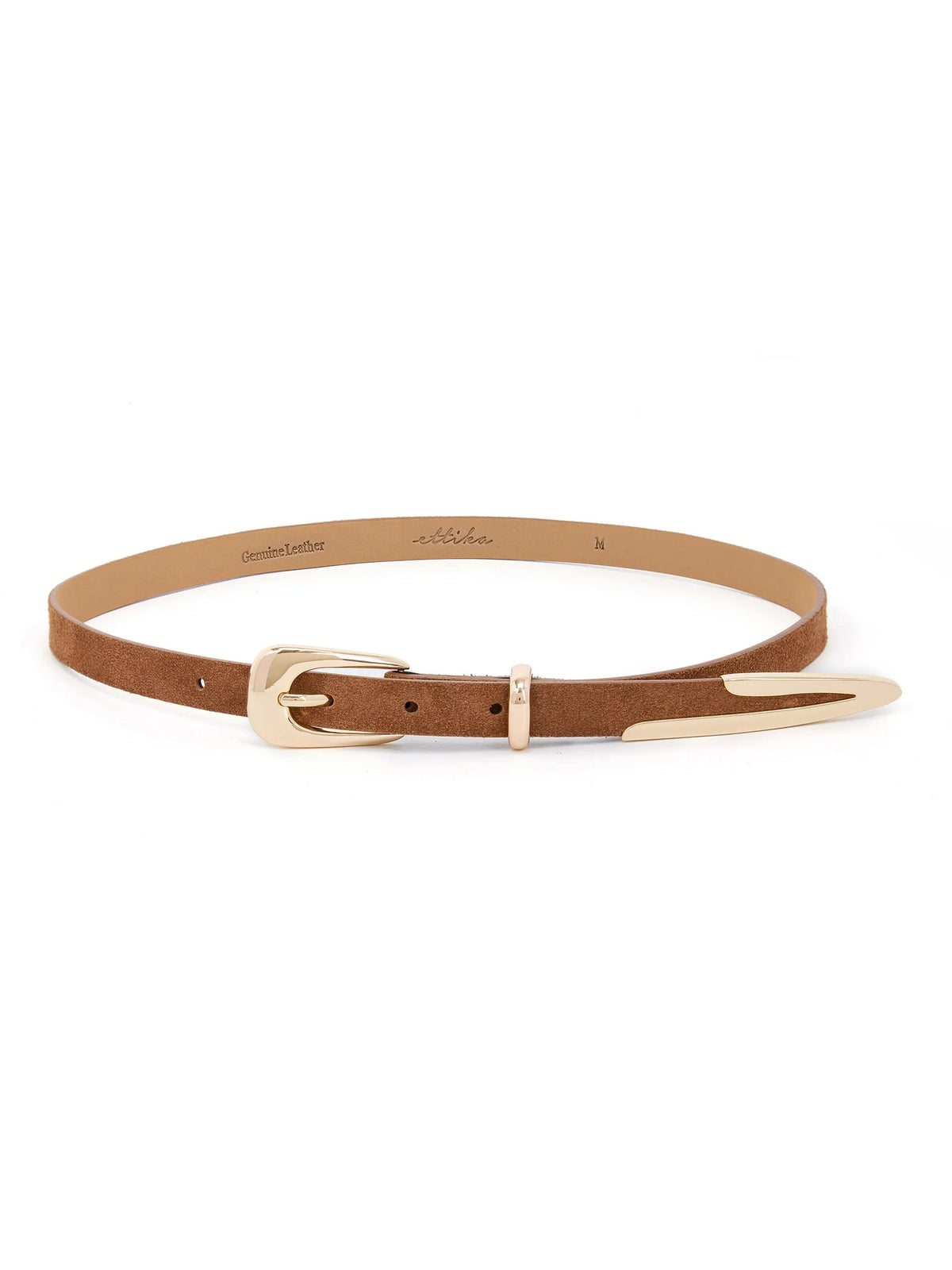 Modern Saddle Belt in Mocha