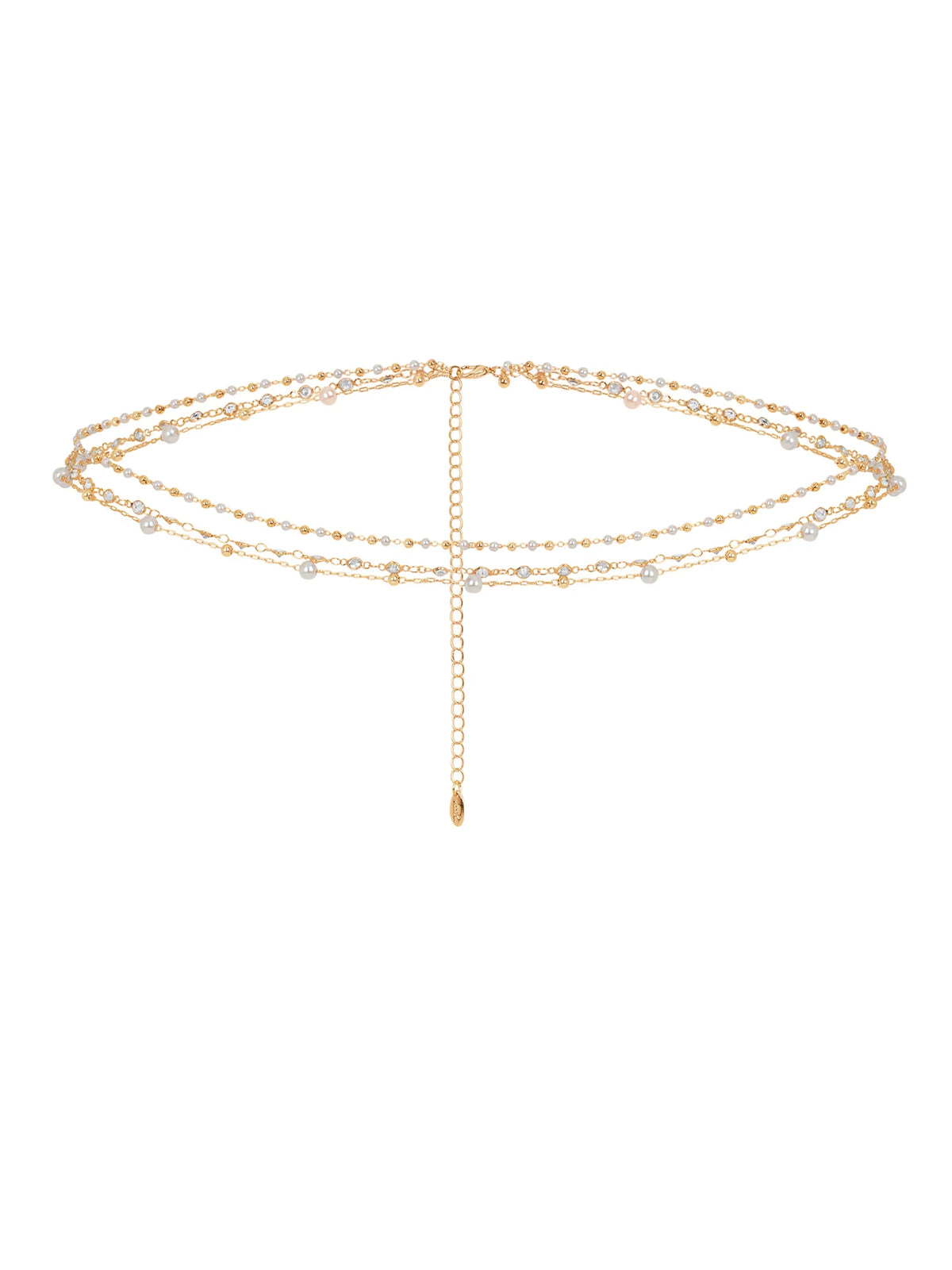 Extended Vacation Pearl Body Chain